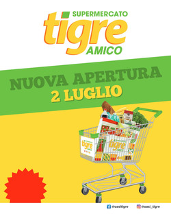 Volantino Oasi Tigre 01.07.2025 - 09.07.2025