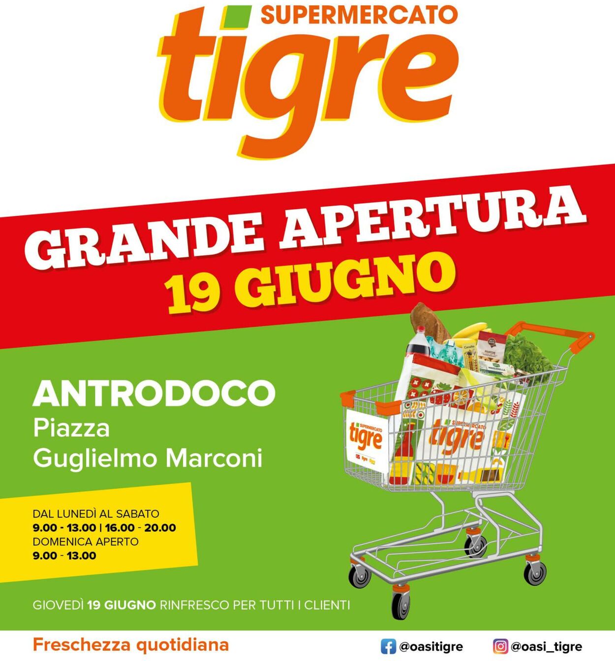 Volantino Oasi Tigre 18.06.2025 - 25.06.2025