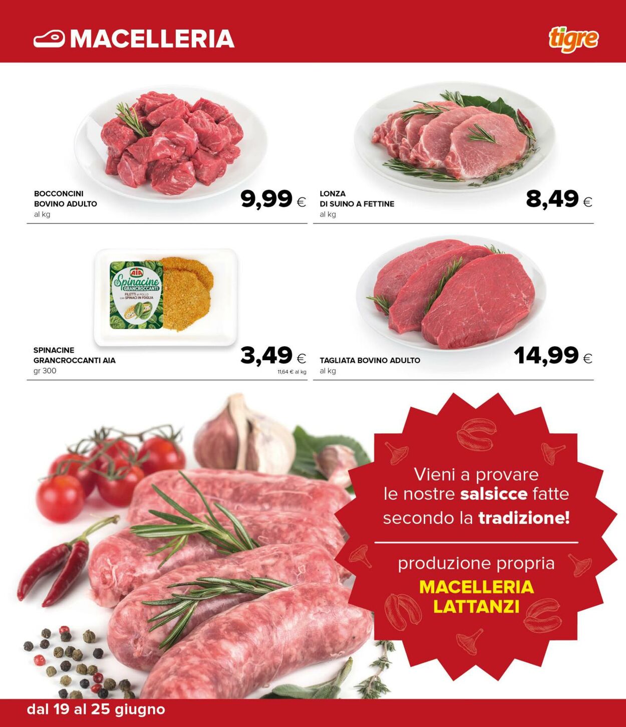 Volantino Oasi Tigre 18.06.2025 - 25.06.2025