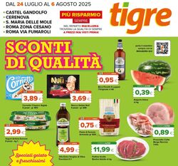Volantino Oasi Tigre 23.07.2025 - 06.08.2025