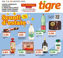 Volantino Oasi Tigre 06.08.2025 - 20.08.2025