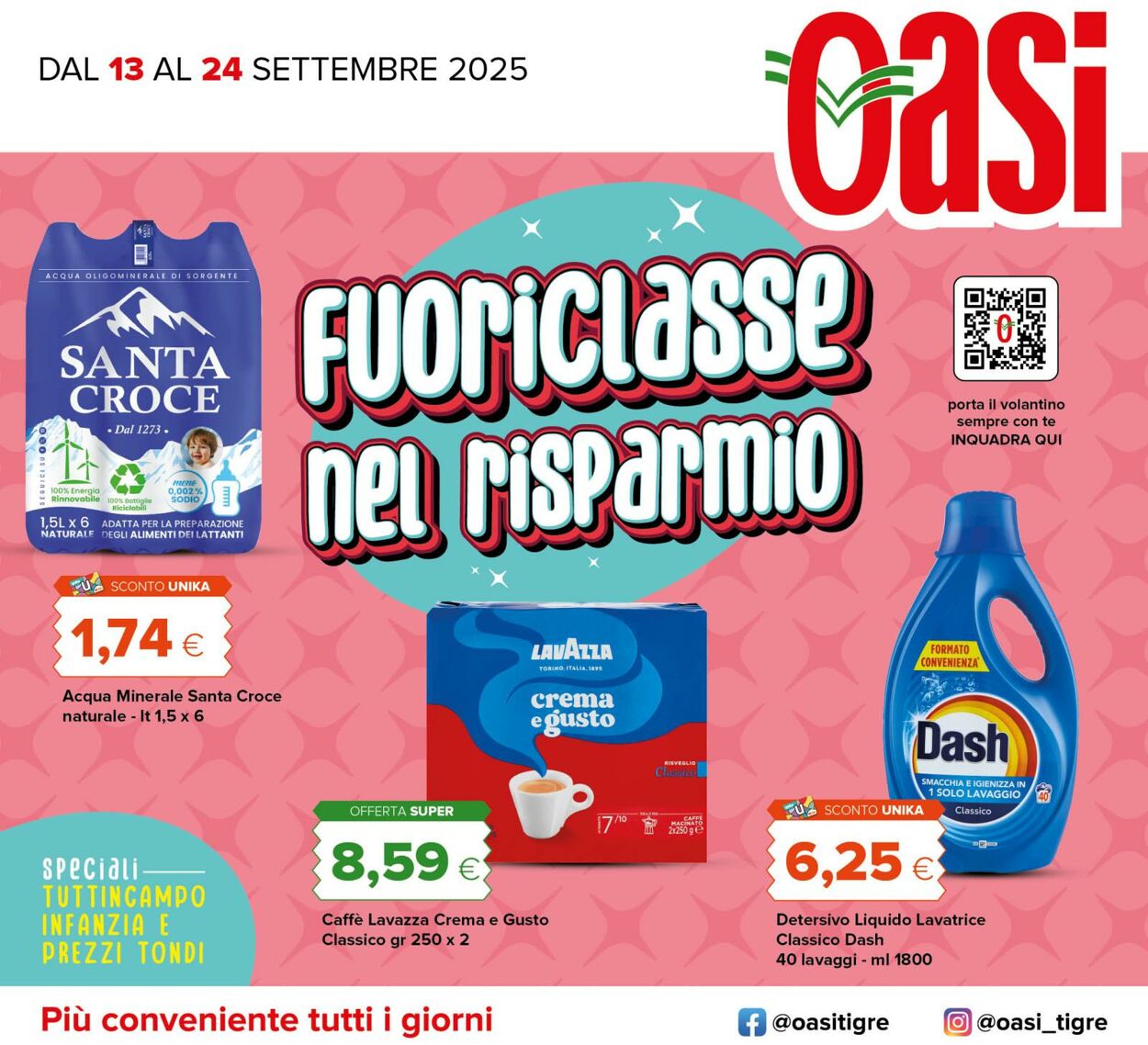 Volantino Oasi Tigre 13.09.2025 - 24.09.2025