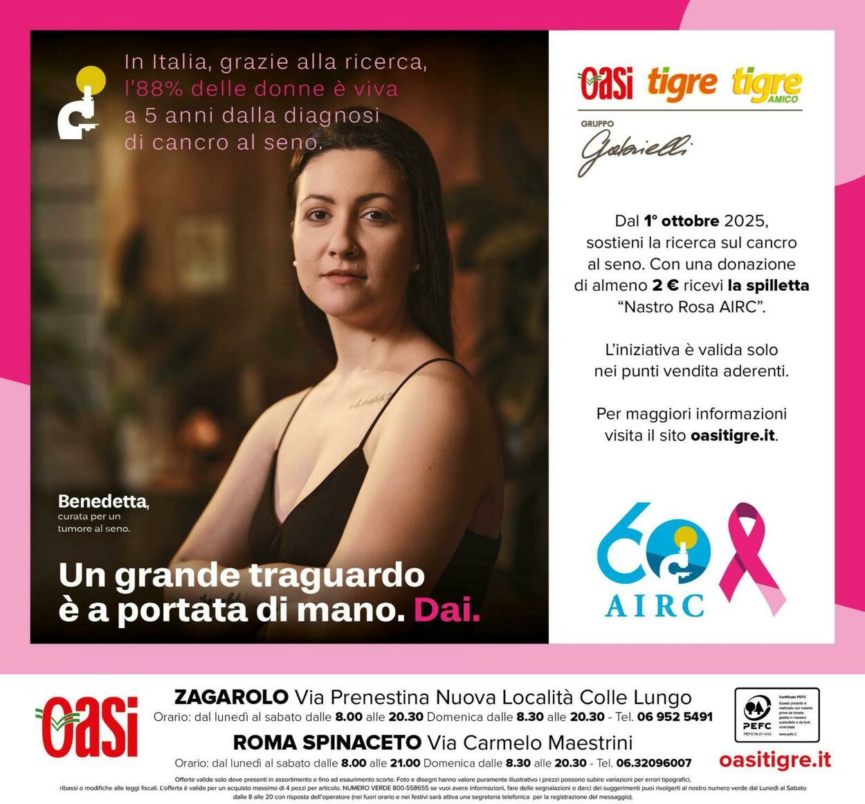 Volantino Oasi Tigre 24.09.2025 - 08.10.2025