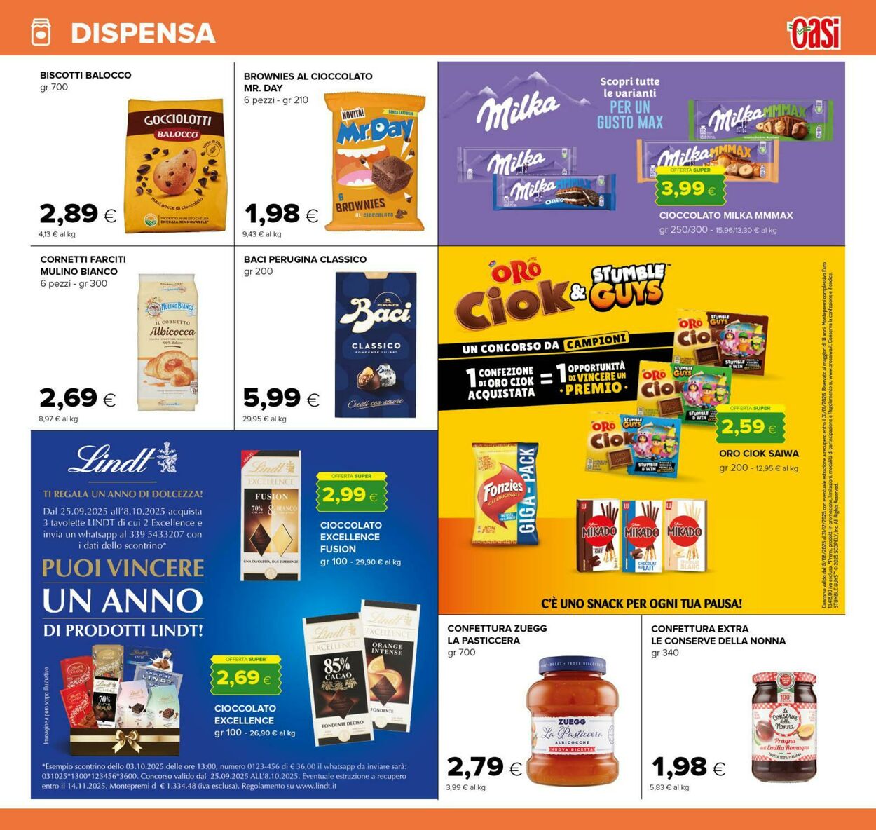 Volantino Oasi Tigre 24.09.2025 - 08.10.2025