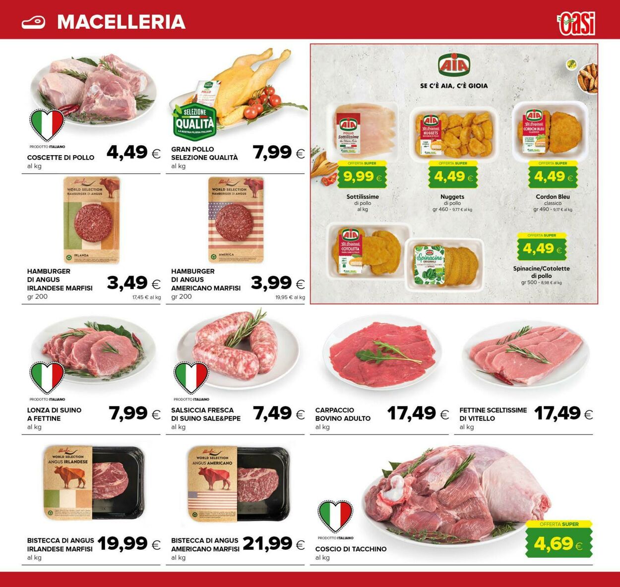Volantino Oasi Tigre 24.09.2025 - 08.10.2025