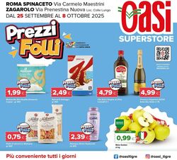 Volantino Oasi Tigre 24.09.2025 - 08.10.2025
