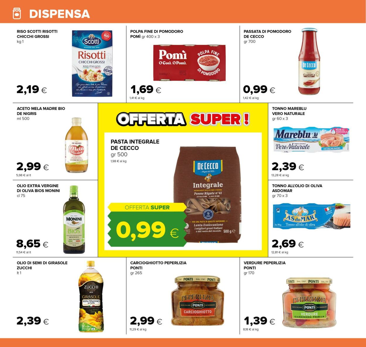 Volantino Oasi Tigre 22.10.2025 - 05.11.2025