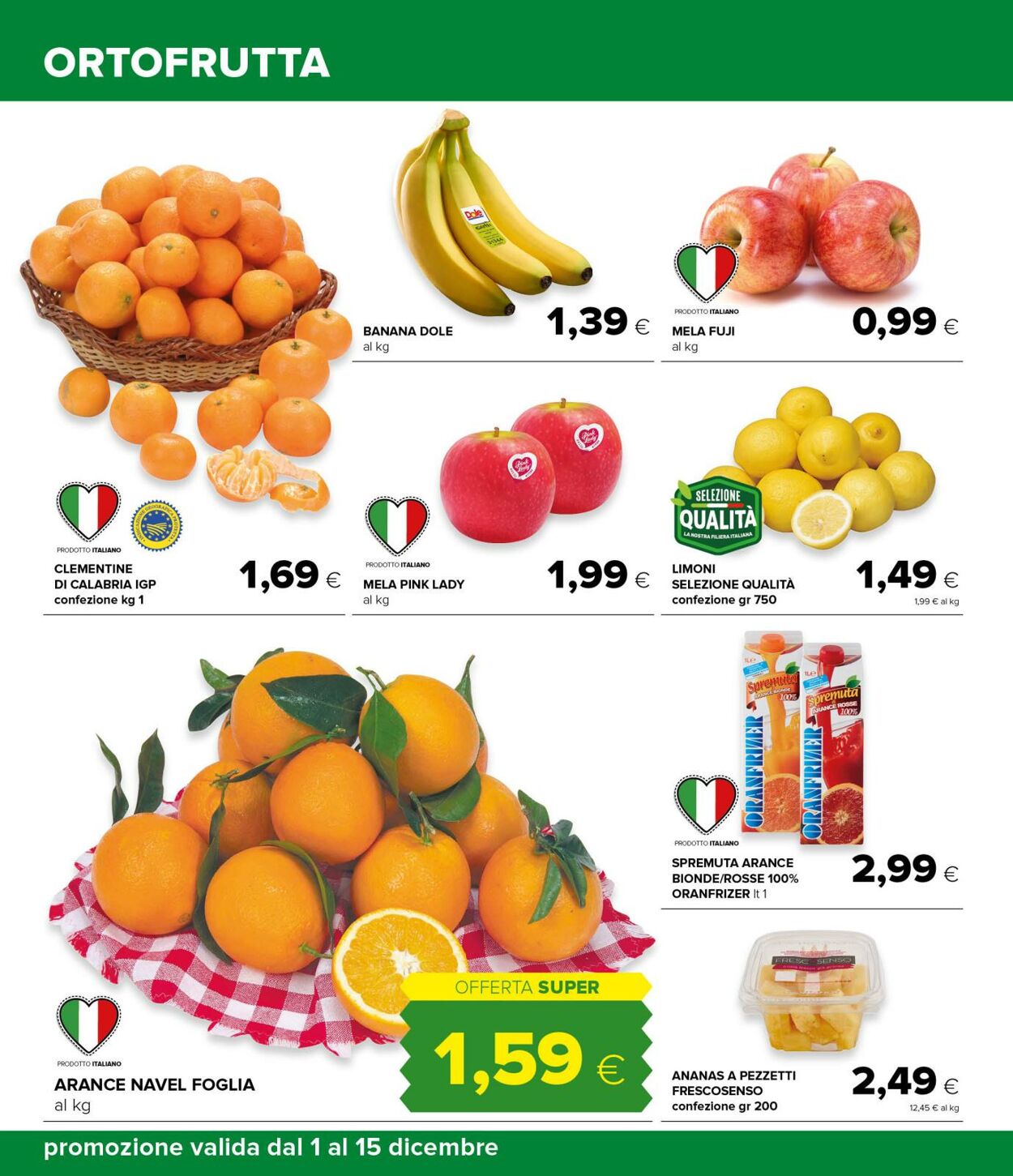 Volantino Oasi Tigre 30.11.2025 - 15.12.2025