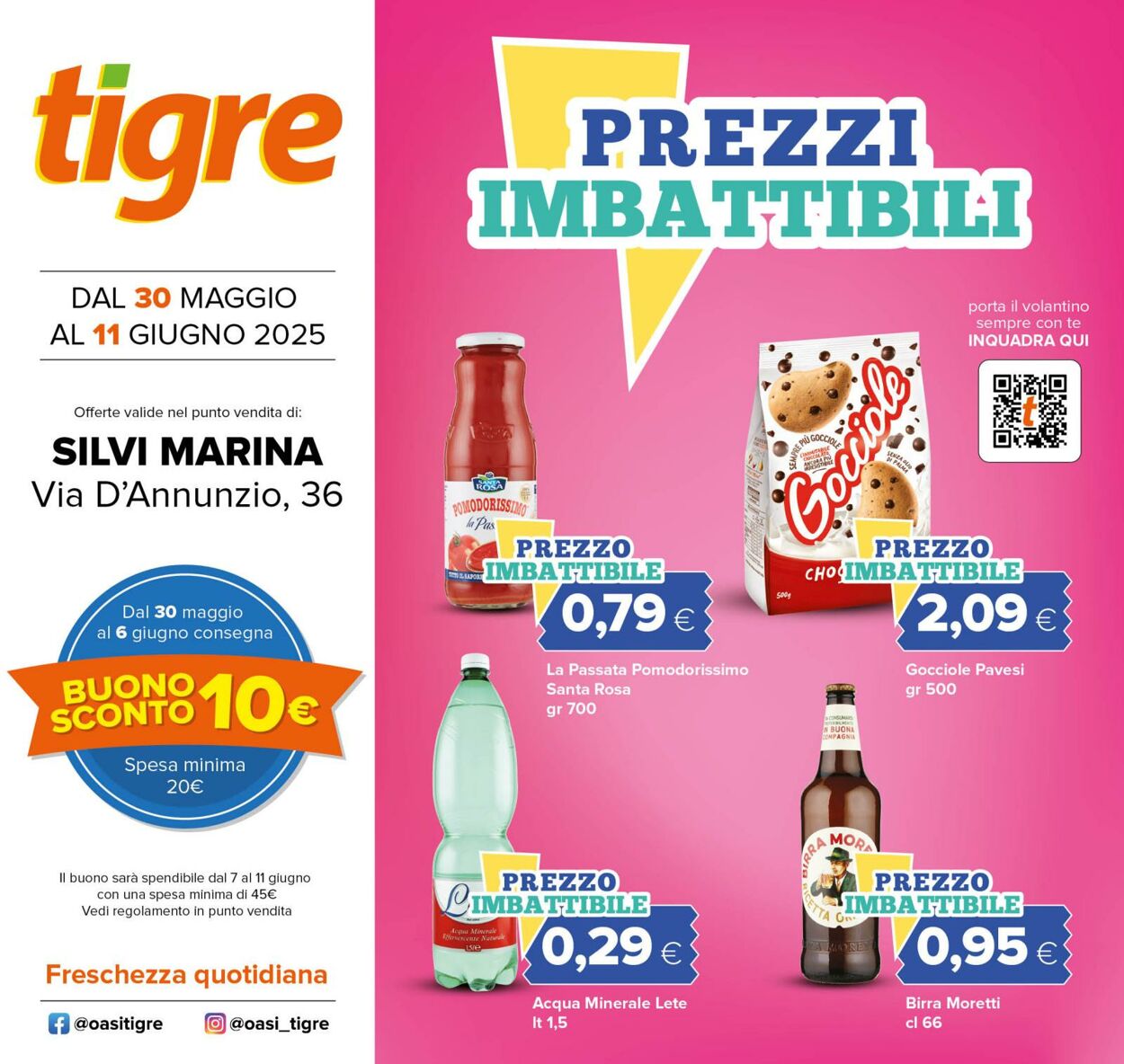 Volantino Oasi Tigre 29.05.2025 - 11.06.2025
