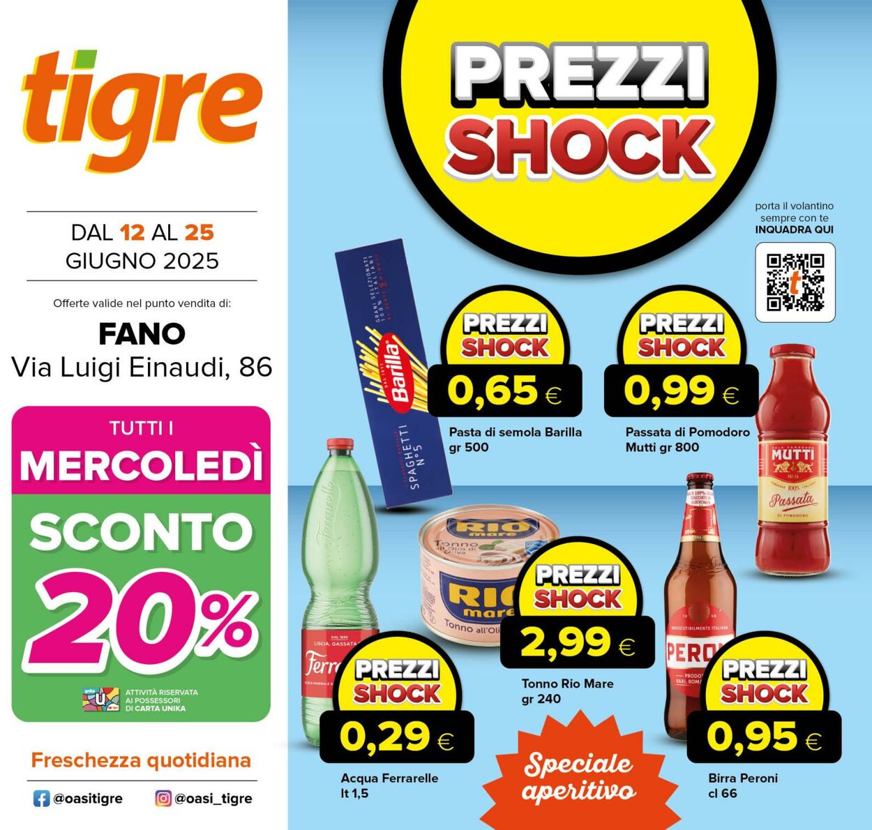 Volantino Oasi Tigre 12.06.2025 - 25.06.2025