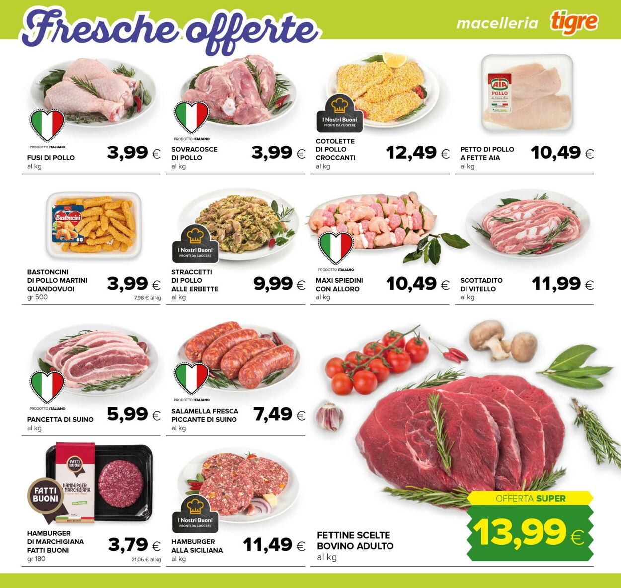 Volantino Oasi Tigre 23.07.2025 - 06.08.2025