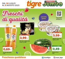 Volantino Oasi Tigre 23.07.2025 - 06.08.2025