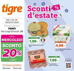 Volantino Oasi Tigre 06.08.2025 - 20.08.2025