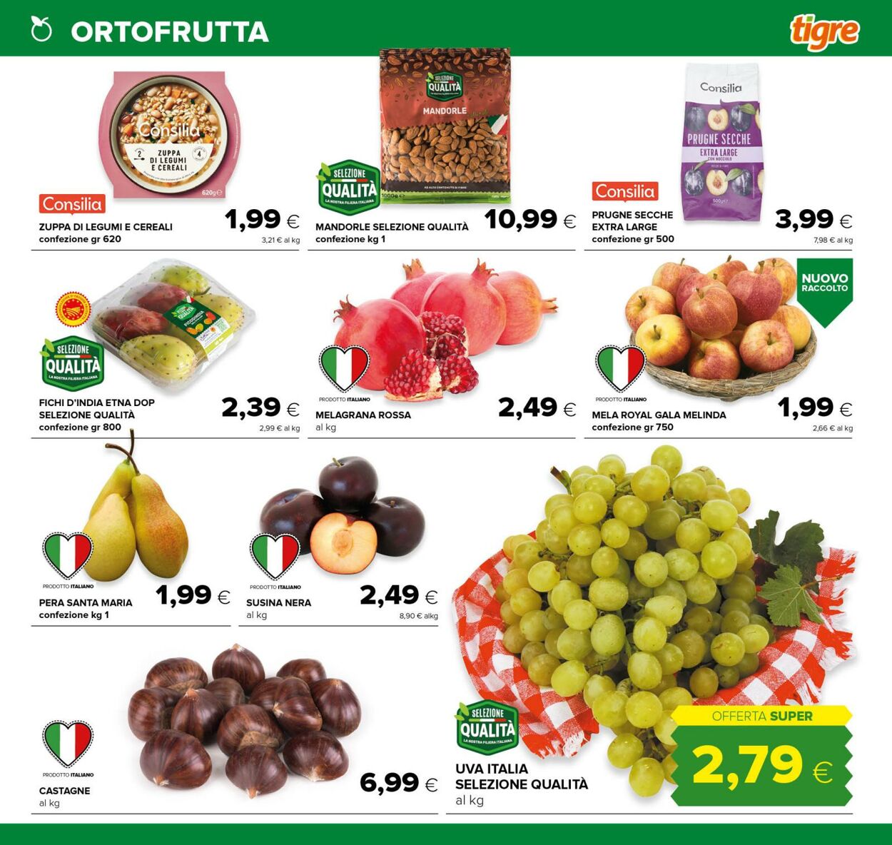 Volantino Oasi Tigre 24.09.2025 - 08.10.2025