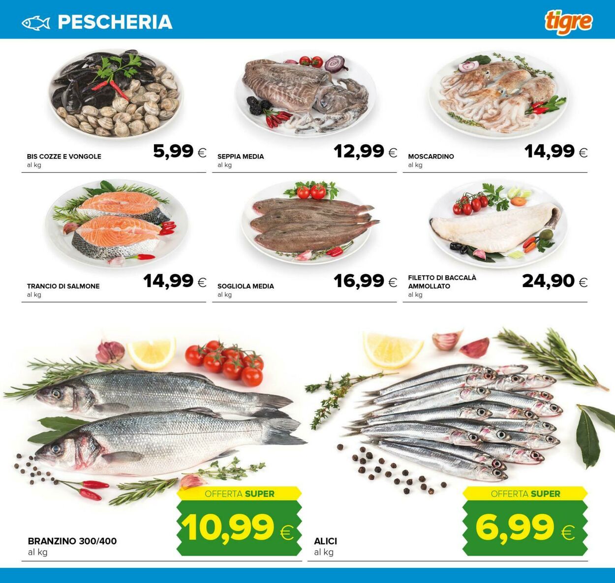 Volantino Oasi Tigre 24.09.2025 - 08.10.2025