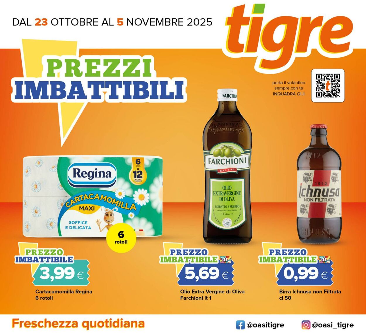Volantino Oasi Tigre 22.10.2025 - 05.11.2025