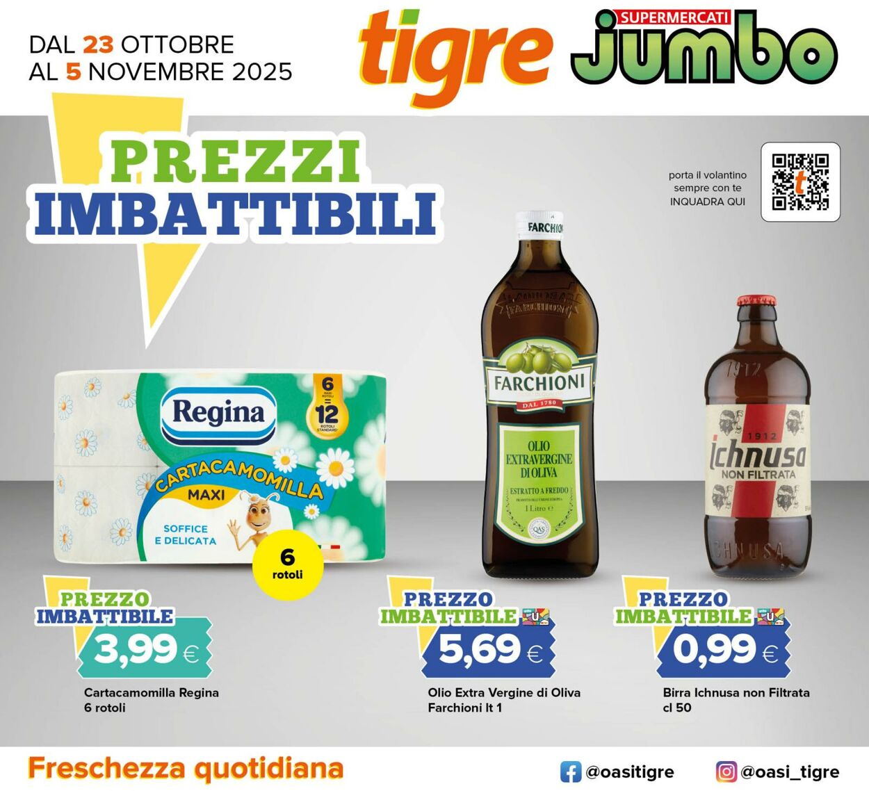 Volantino Oasi Tigre 22.10.2025 - 05.11.2025