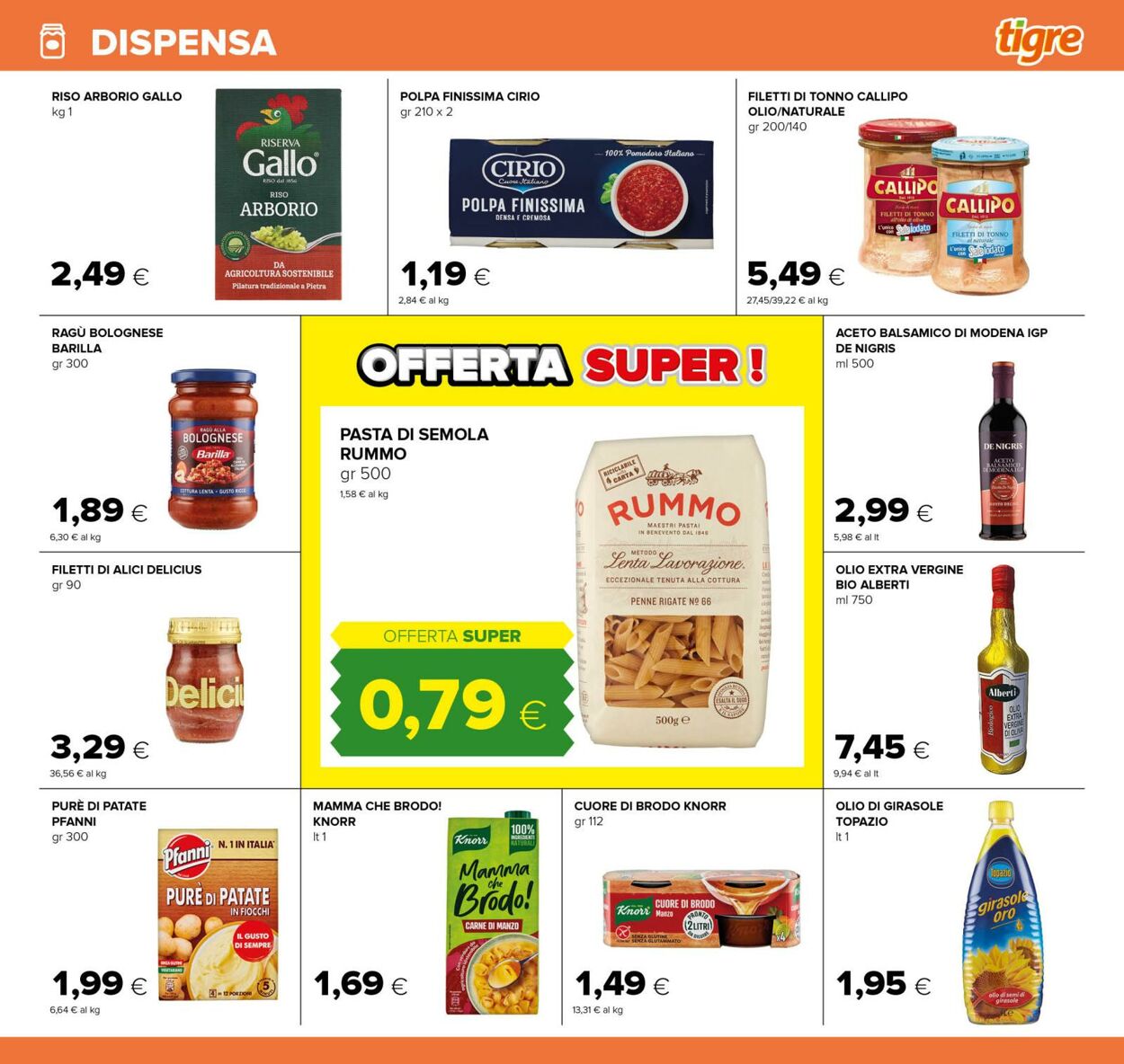 Volantino Oasi Tigre 22.10.2025 - 05.11.2025