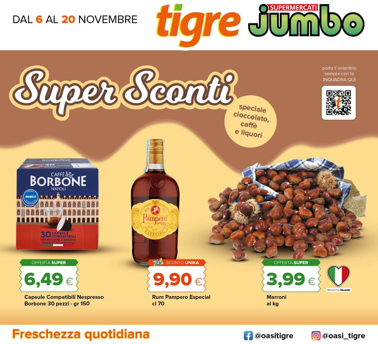 Volantino Oasi Tigre 06.11.2025 - 20.11.2025