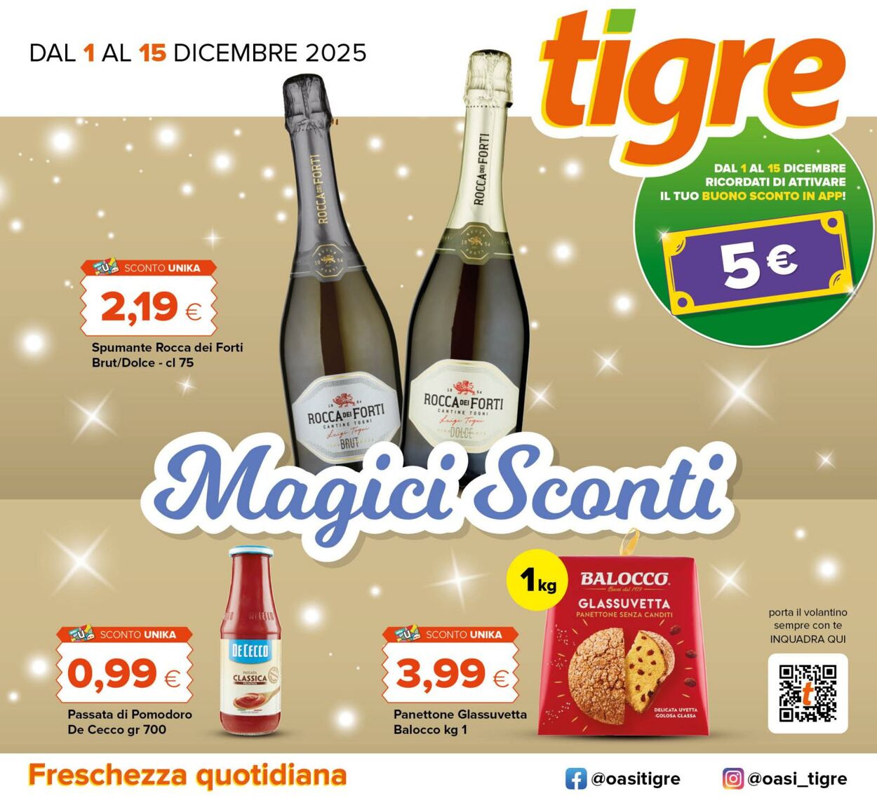 Volantino Oasi Tigre 30.11.2025 - 15.12.2025