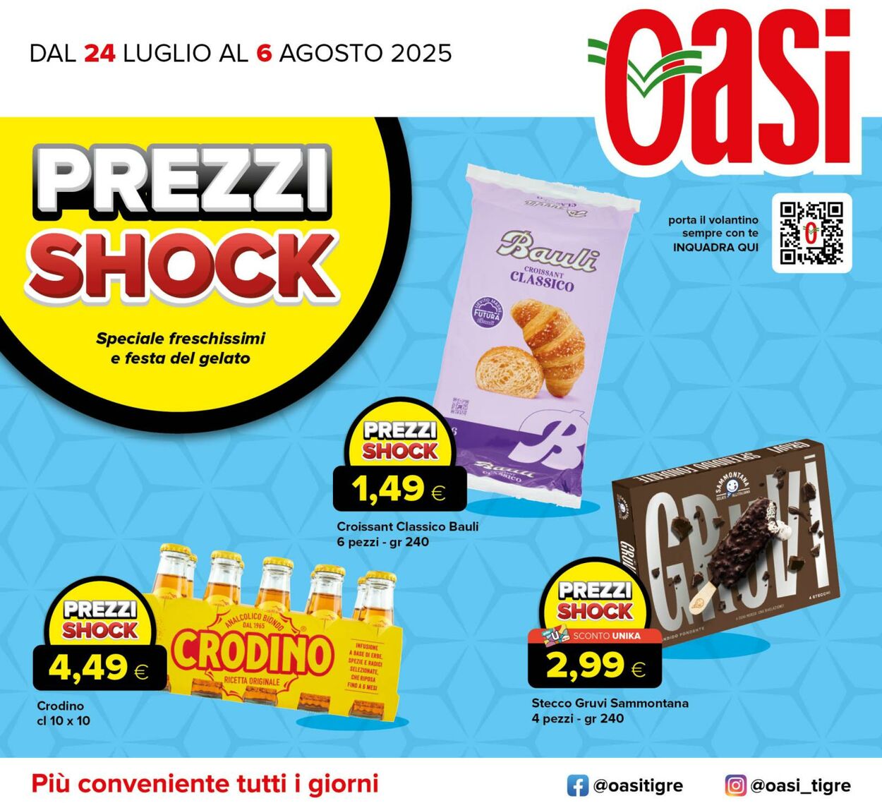 Volantino Oasi Tigre 23.07.2025 - 06.08.2025