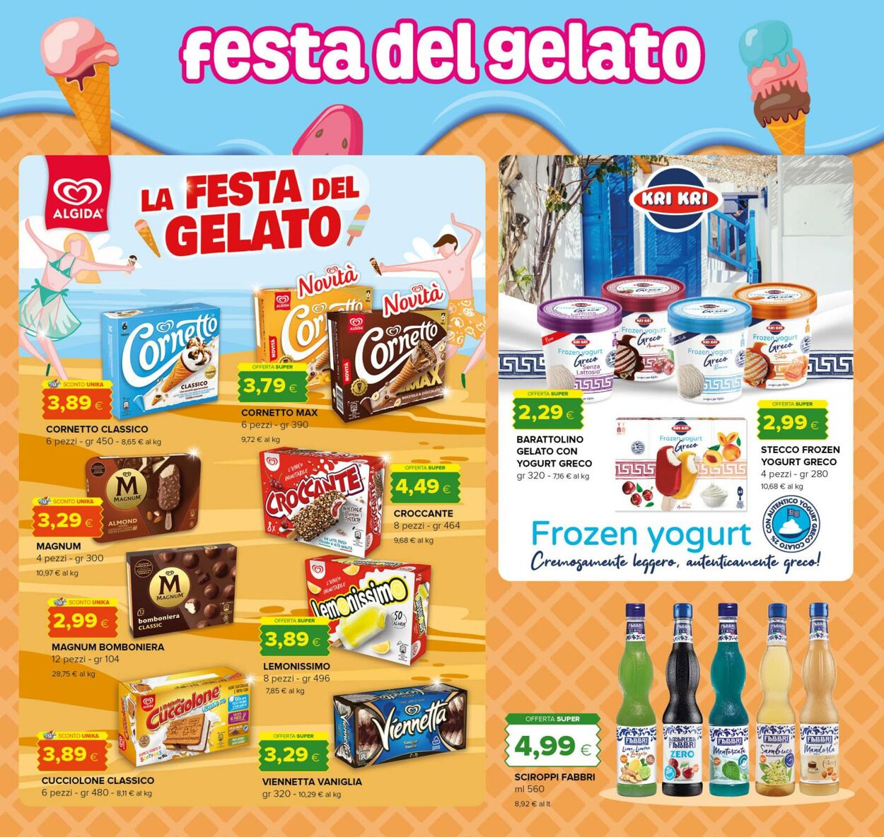 Volantino Oasi Tigre 23.07.2025 - 06.08.2025