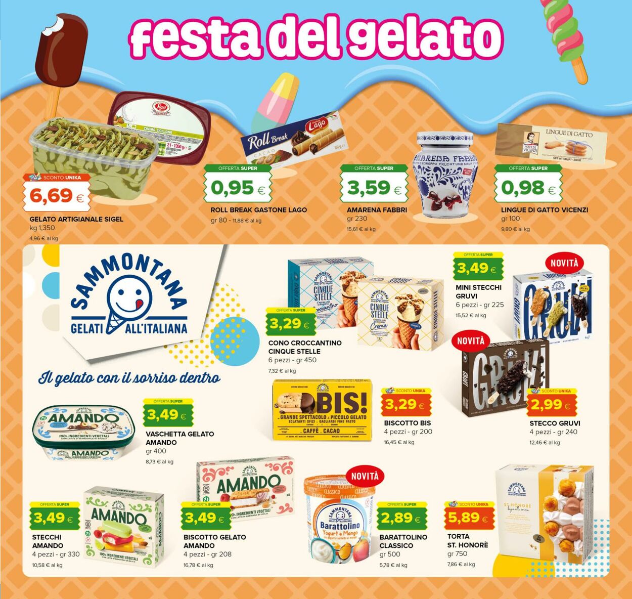 Volantino Oasi Tigre 23.07.2025 - 06.08.2025