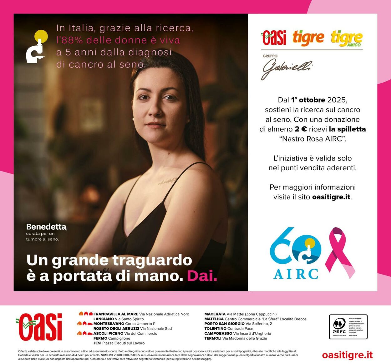 Volantino Oasi Tigre 24.09.2025 - 08.10.2025