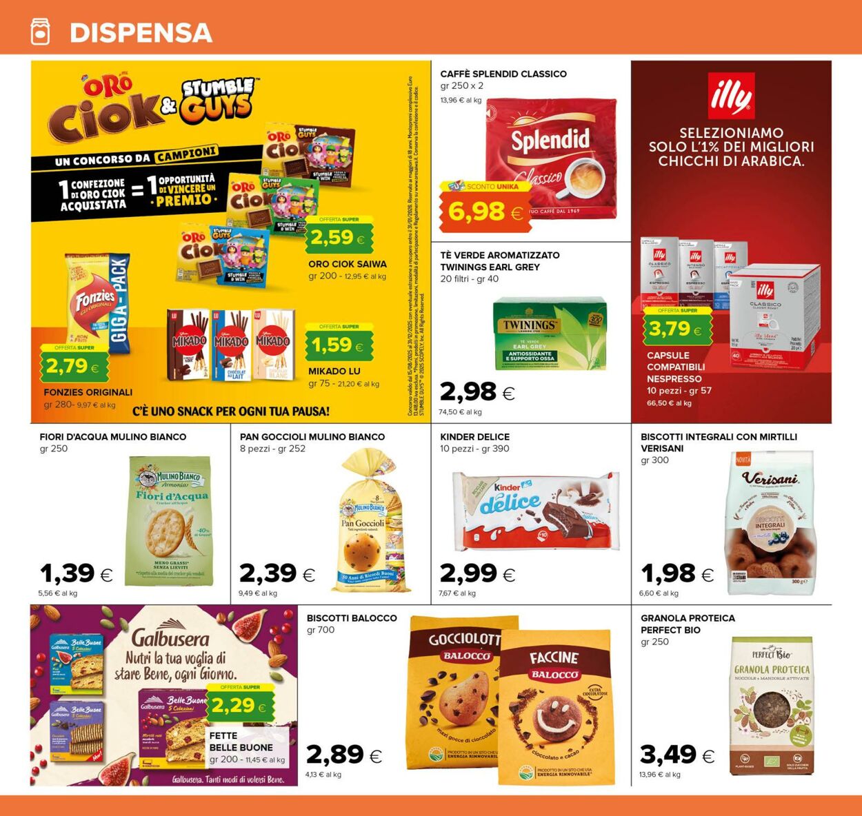 Volantino Oasi Tigre 24.09.2025 - 08.10.2025