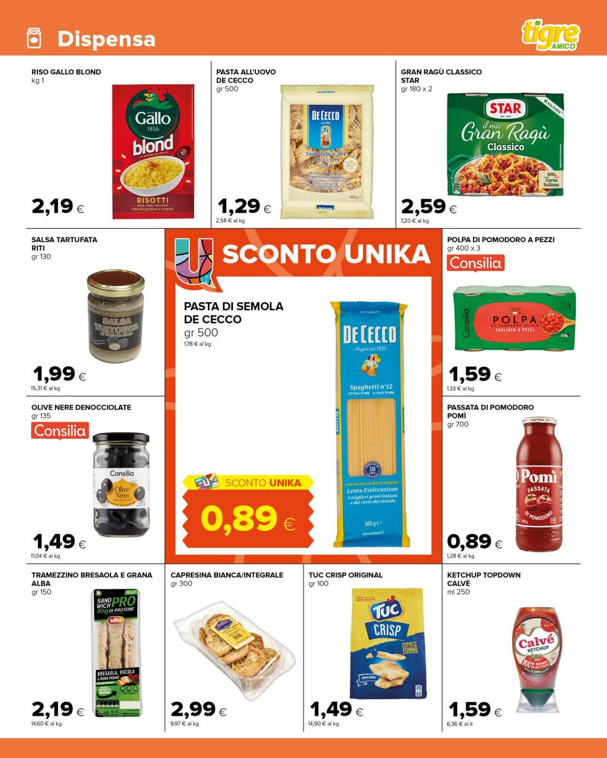 Volantino Oasi Tigre 05.08.2025 - 17.08.2025