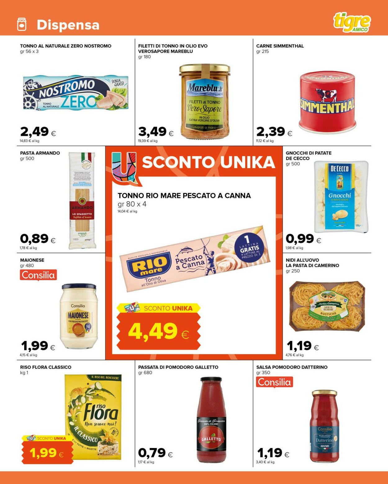 Volantino Oasi Tigre 20.08.2025 - 31.08.2025
