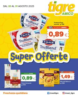 Volantino Oasi Tigre 20.08.2025 - 31.08.2025