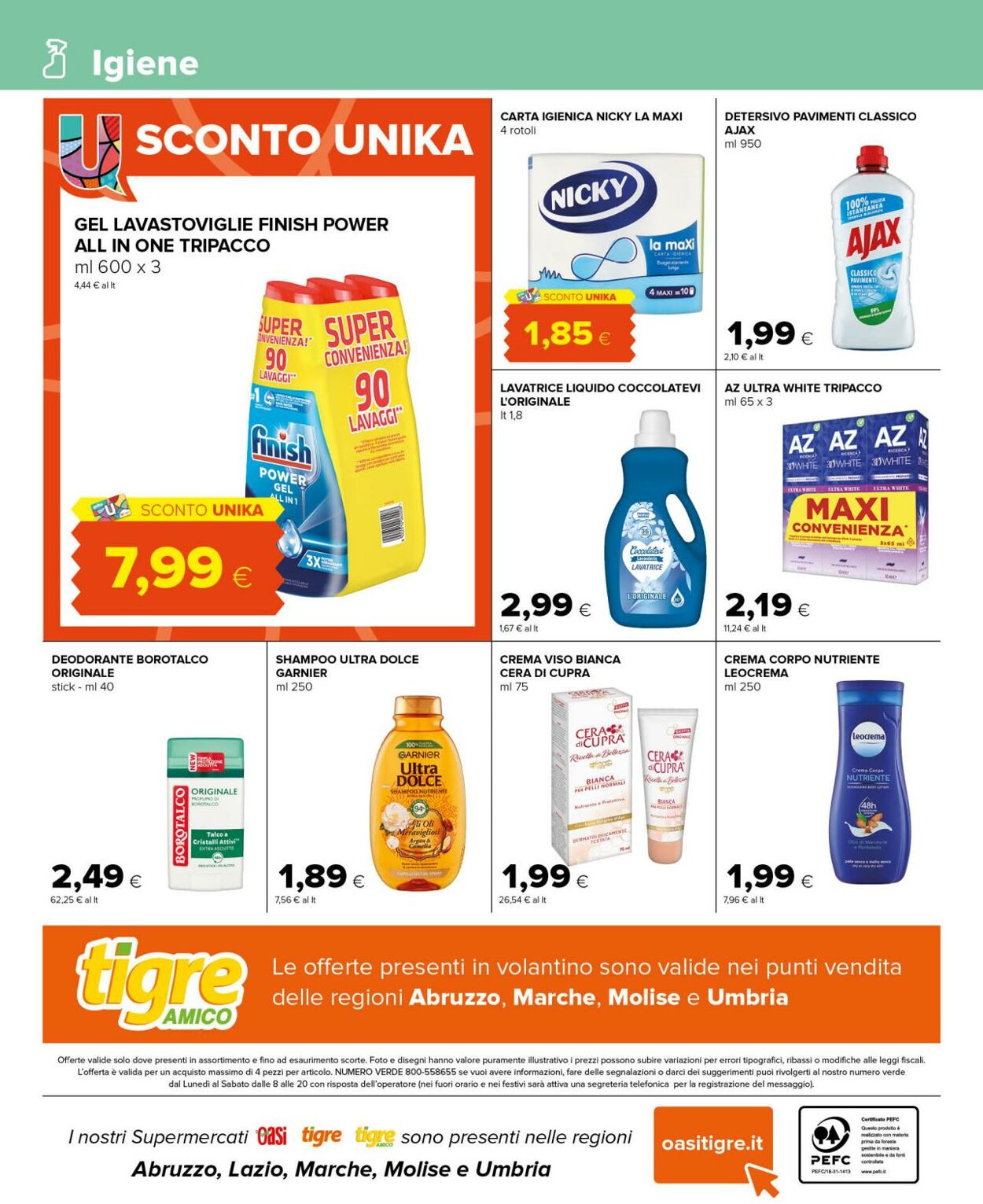 Volantino Oasi Tigre 19.11.2025 - 30.11.2025