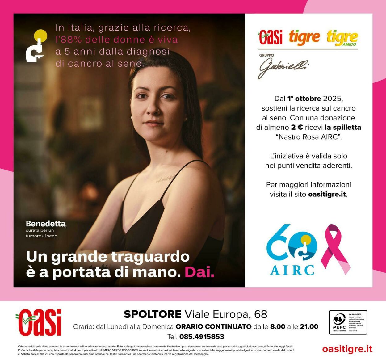Volantino Oasi Tigre 24.09.2025 - 08.10.2025