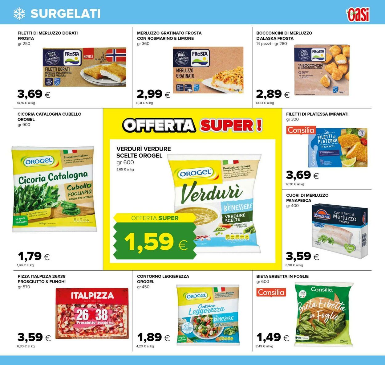 Volantino Oasi Tigre 24.09.2025 - 08.10.2025