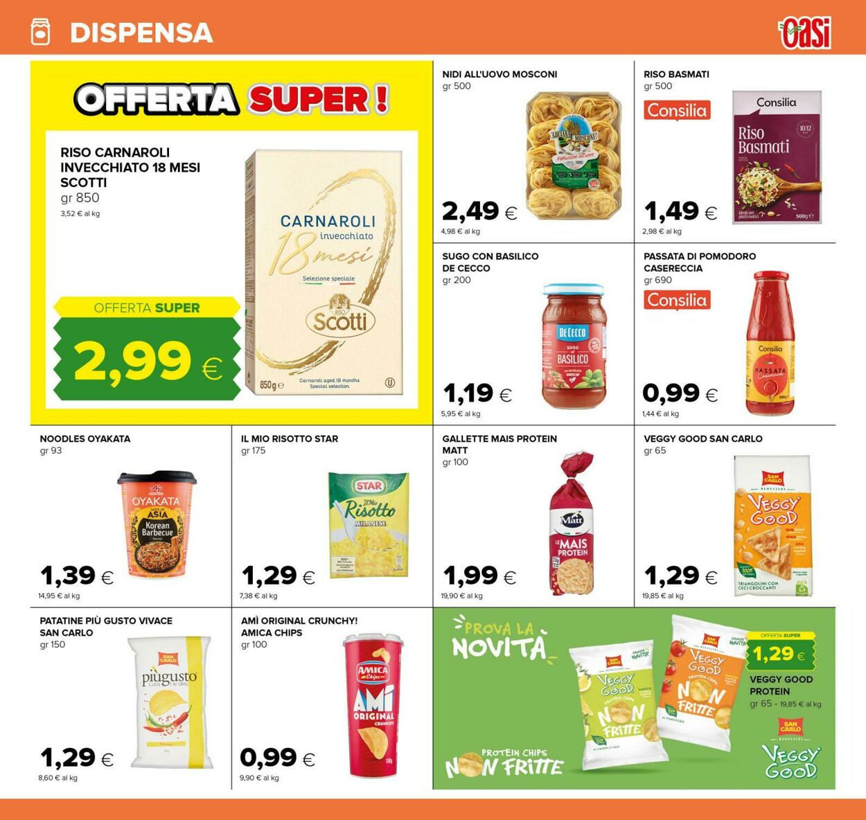 Volantino Oasi Tigre 24.09.2025 - 08.10.2025