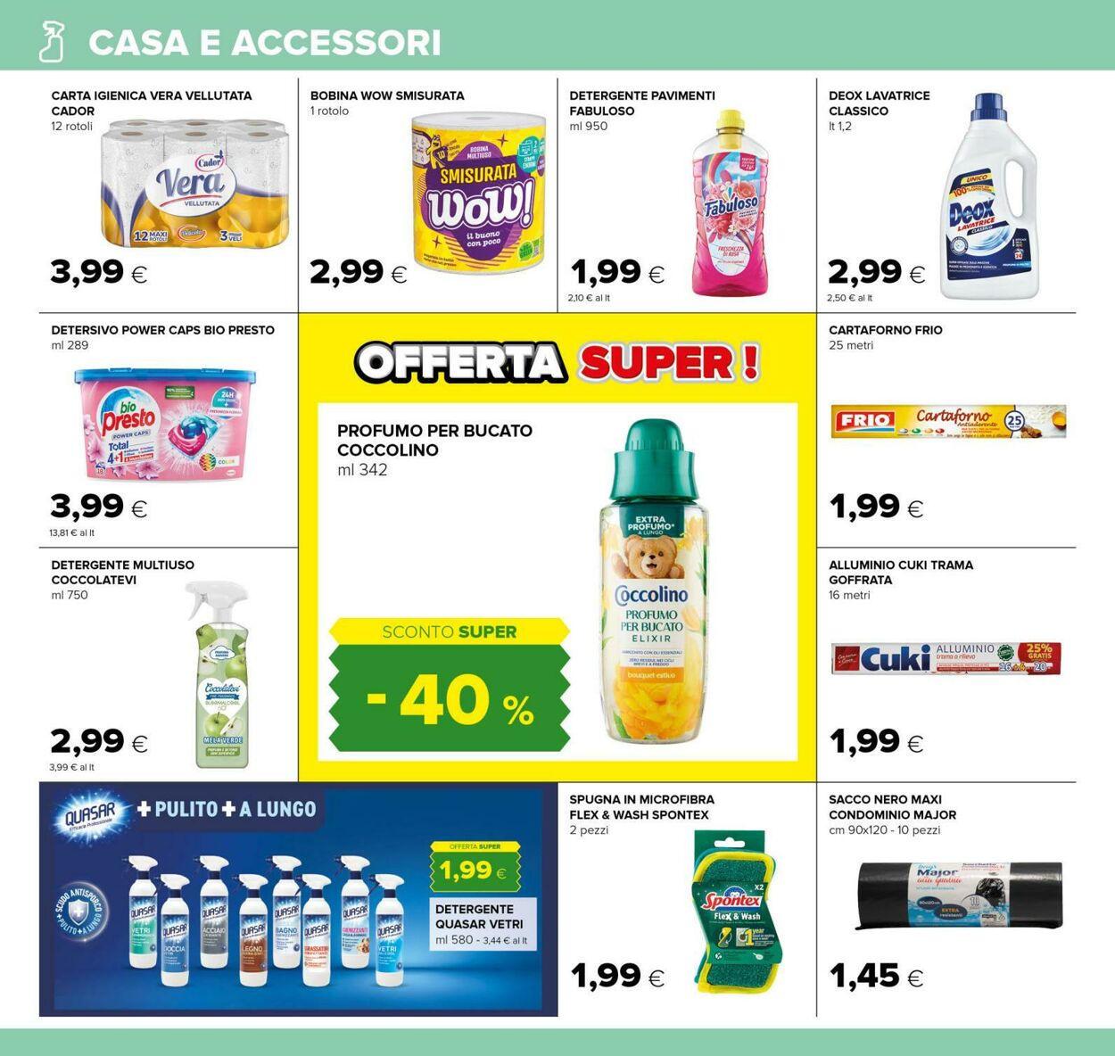 Volantino Oasi Tigre 24.09.2025 - 08.10.2025