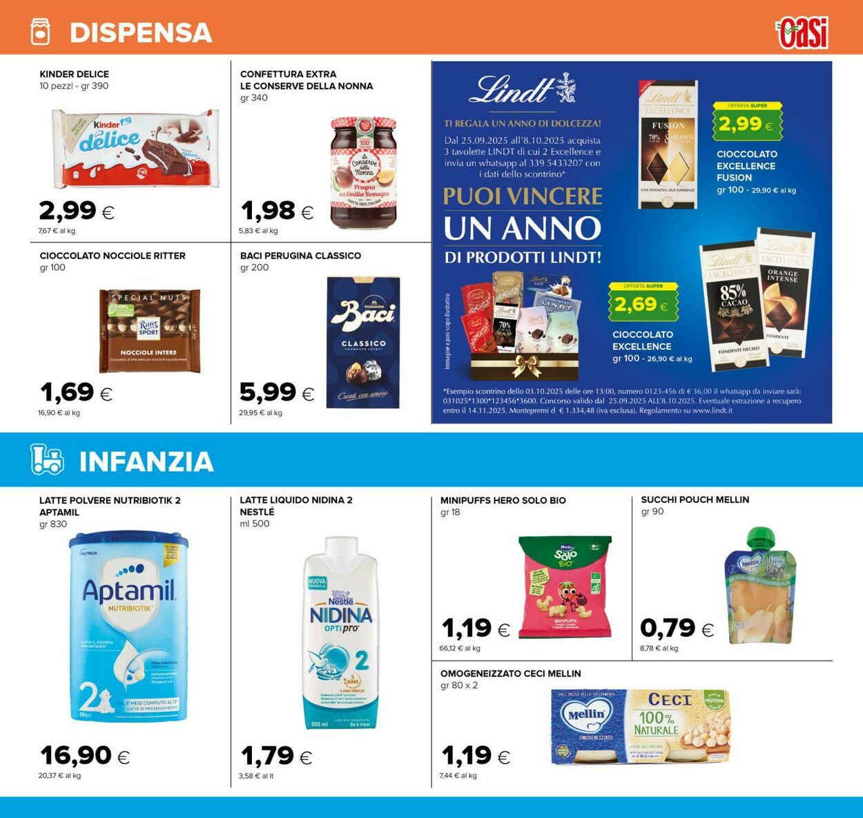 Volantino Oasi Tigre 24.09.2025 - 08.10.2025