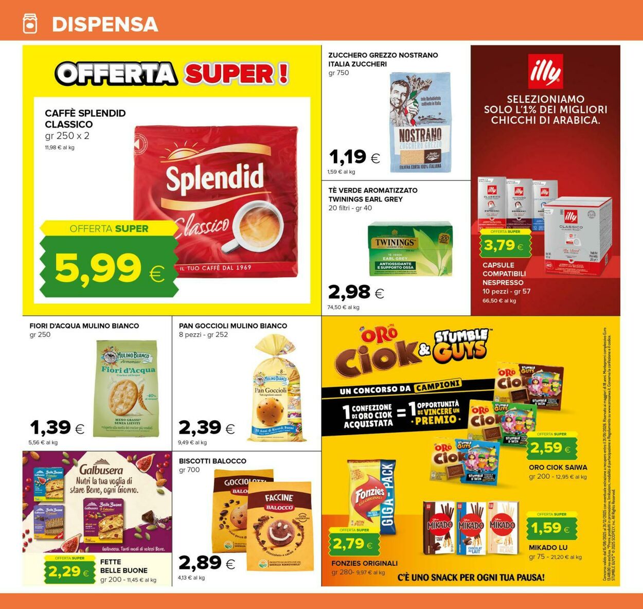 Volantino Oasi Tigre 24.09.2025 - 08.10.2025