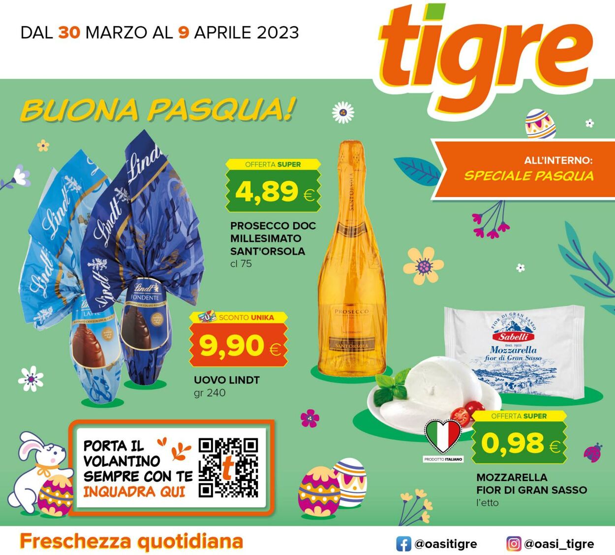 Volantino Oasi Tigre 30.03.2023 - 09.04.2023