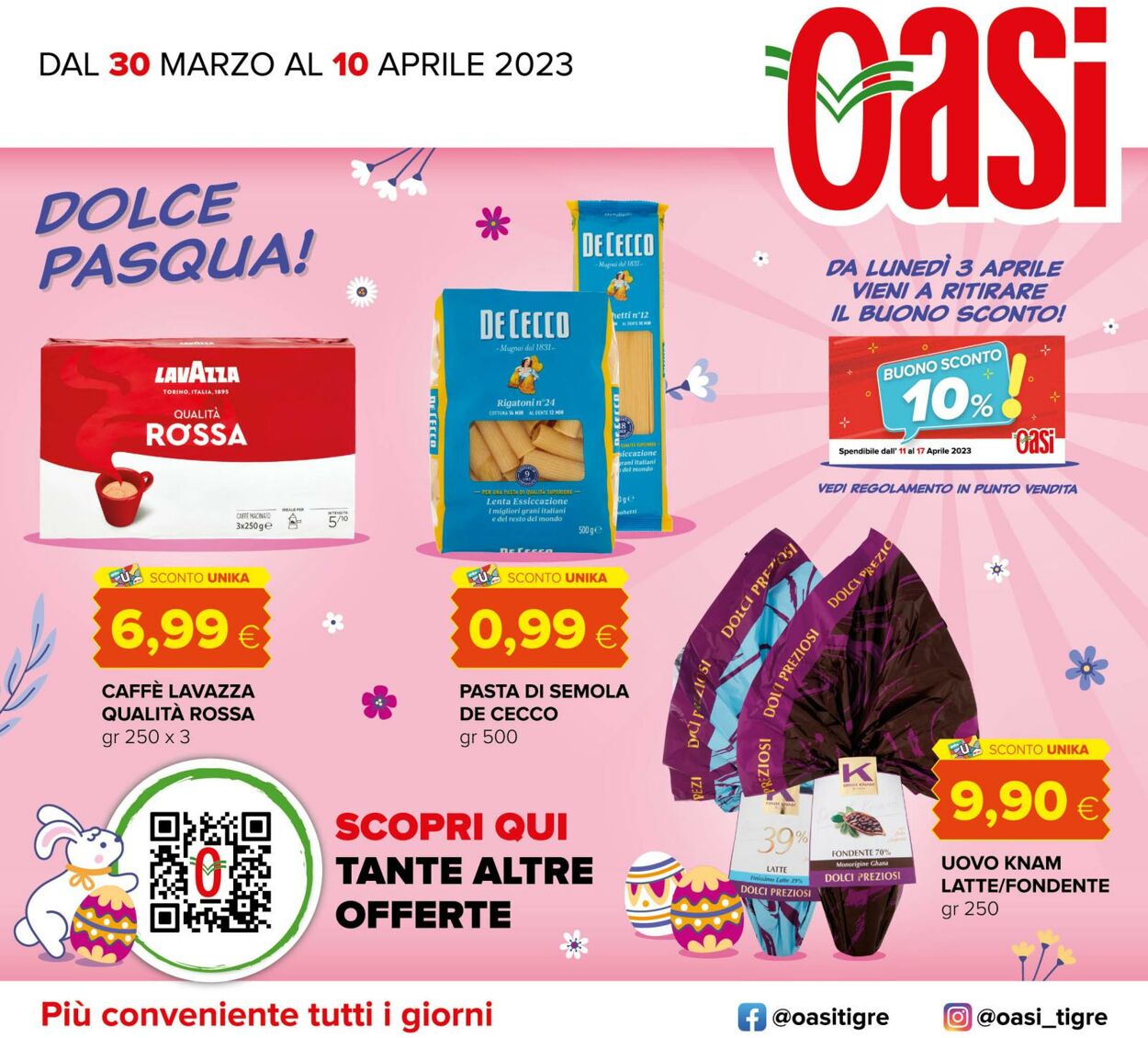 Volantino Oasi Tigre 30.03.2023 - 10.04.2023