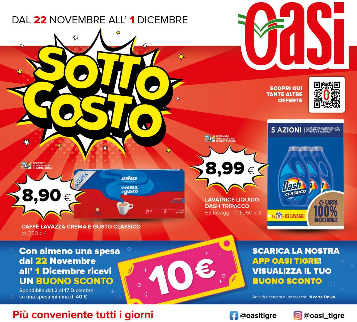 Volantino Oasi Tigre 21.11.2024 - 01.12.2024