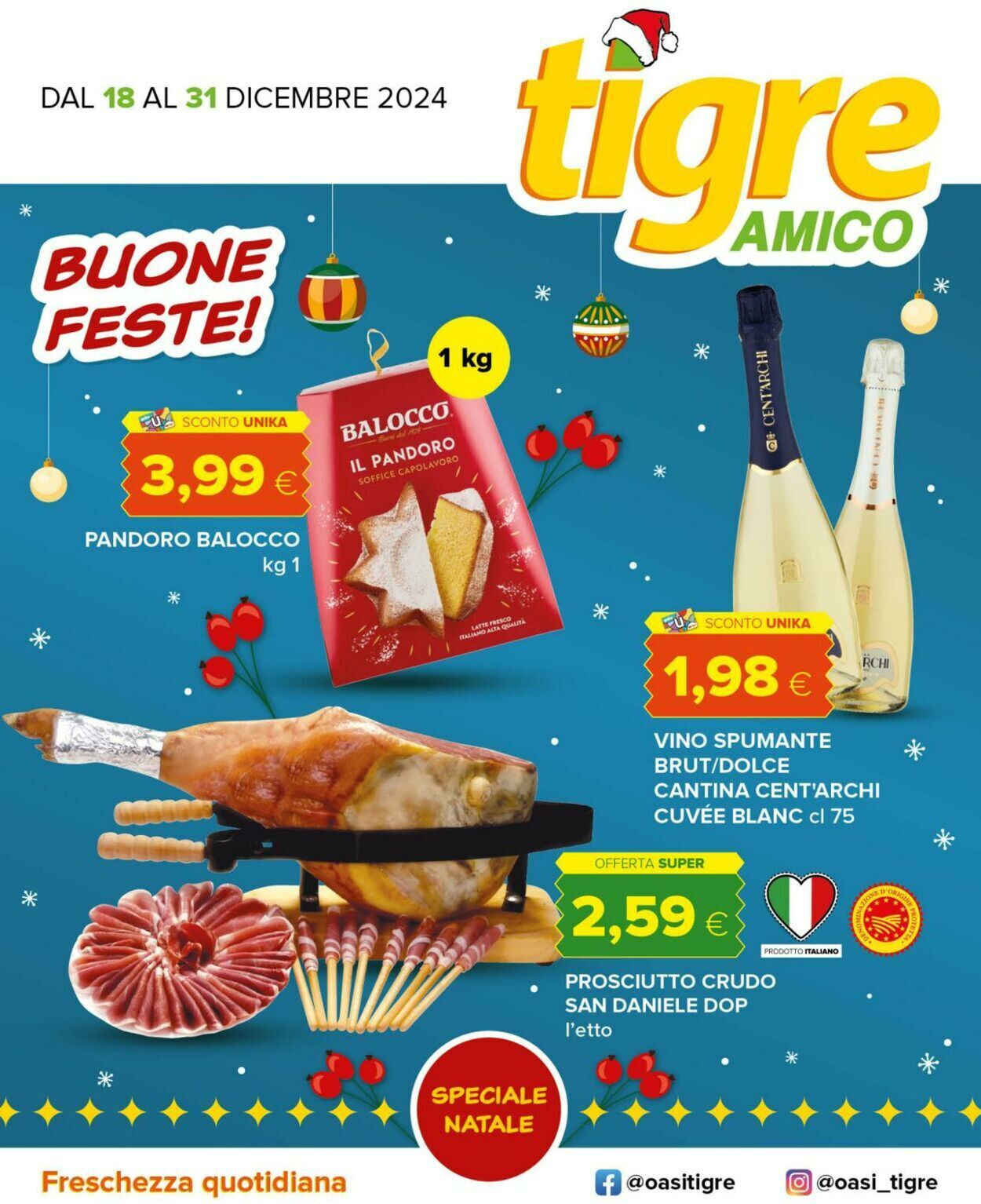 Oasi Tigre Volantini promozionali