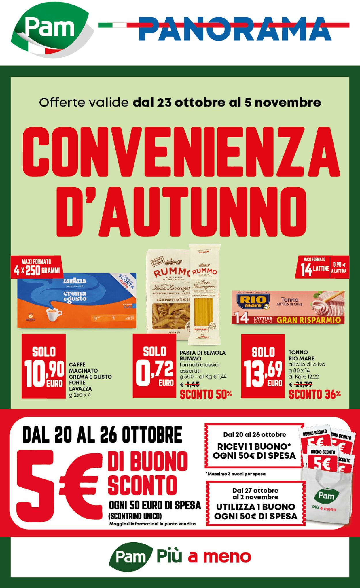 Volantino Pam Panorama 23.10.2025 - 05.11.2025
