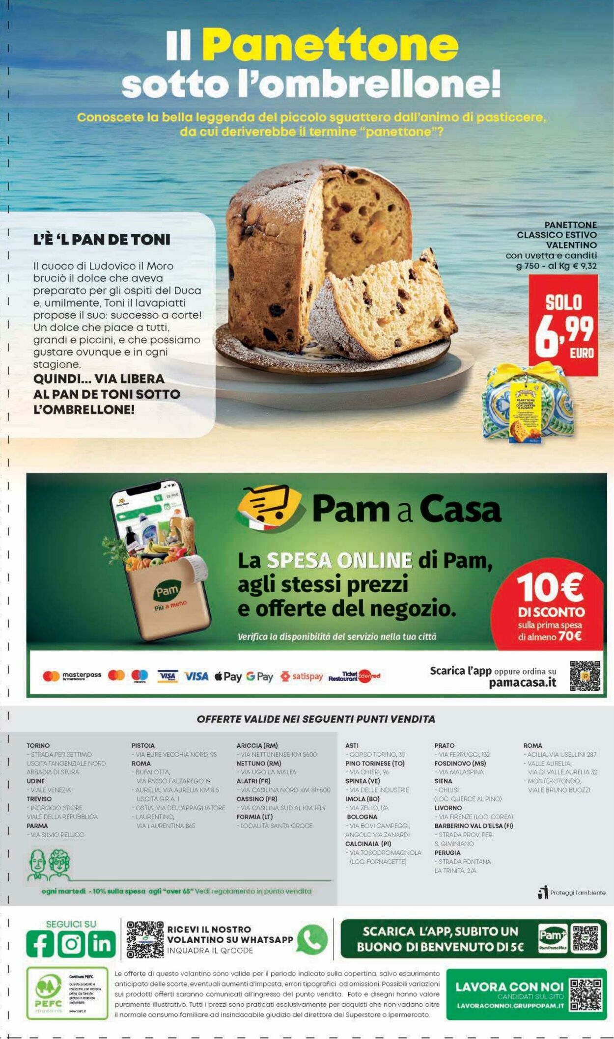 Volantino Pam Panorama 07.08.2025 - 20.08.2025
