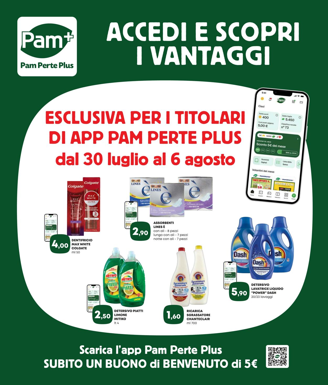 Volantino Pam Panorama 10.07.2025 - 06.08.2025