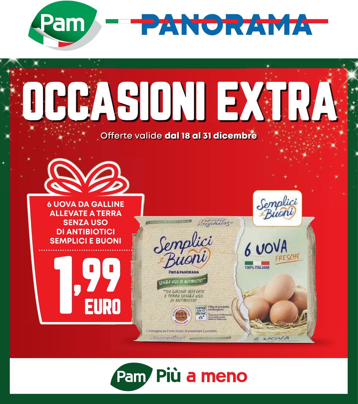 Volantino Pam Panorama 18.12.2025 - 31.12.2025