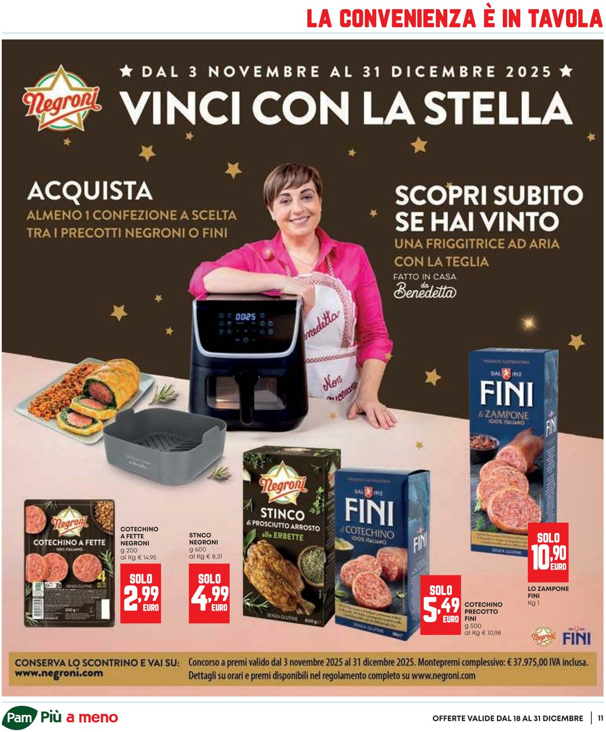 Volantino Pam Panorama 18.12.2025 - 31.12.2025