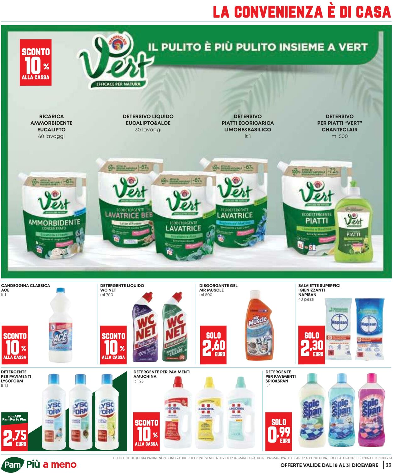 Volantino Pam Panorama 18.12.2025 - 31.12.2025