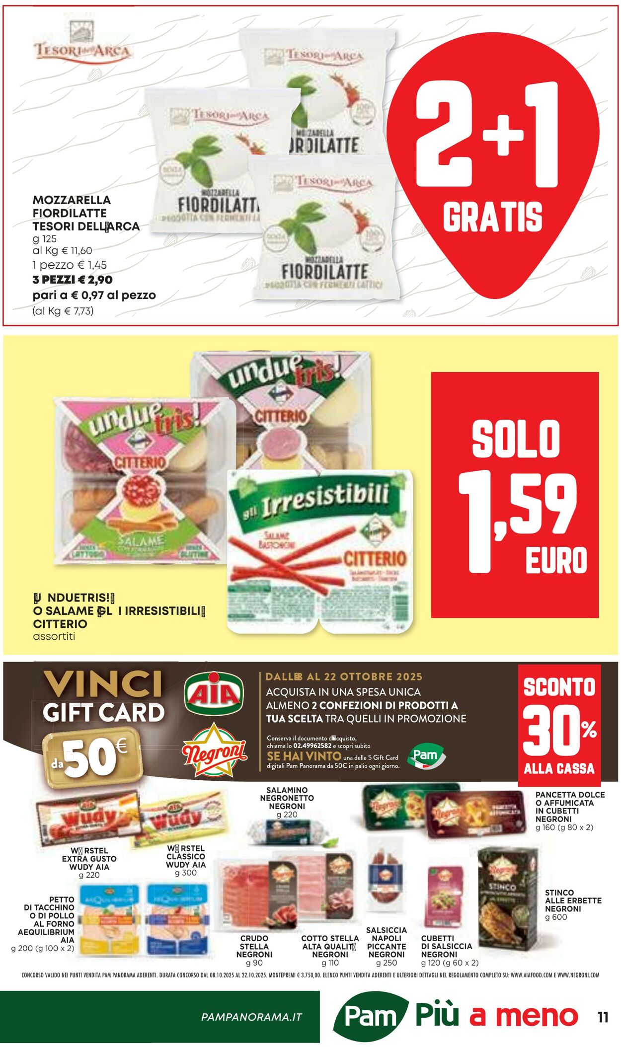 Volantino Pam Panorama 09.10.2025 - 22.10.2025